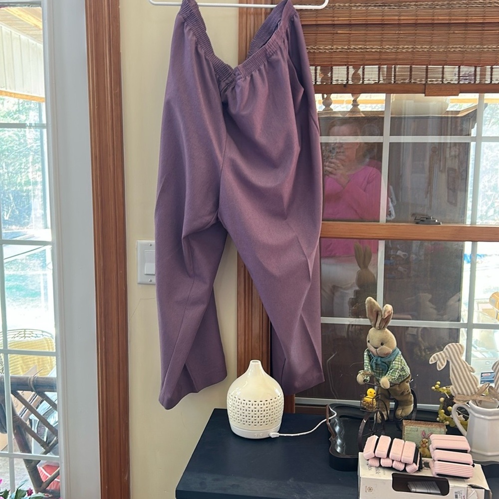 Purple Alfred Dunner Lounge Pants